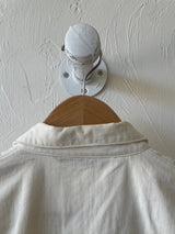 Vintage 90s Polo Ralph Lauren Lightweight White Cotton Twill Jacket S