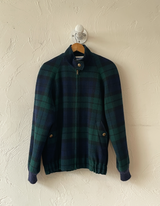 Vintage 1980s Pendleton Green/Navy Wool Sport Jacket Women's M - We Thieves