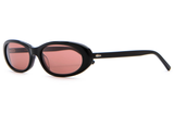 Love Buzz Black Frame Mauve Lens