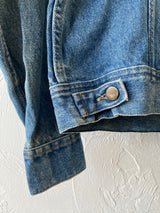 Vintage 80s Lee Riders PATD-153438 Denim Jacket 40L