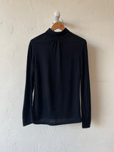 Vintage Loro Piana Navy Cashmere Turtleneck Sweater Size IT 46 - We Thieves