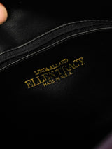 Vintage Ellen Tracey Purple Leather Handbag - We Thieves