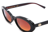 Sweet Leaf Black Frame Rosewood Sunset Lens