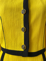 Vintage Ungaro Black & Yellow Crop Blazer S/M - We Thieves