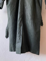 Vintage I.O.U. Long Green Leather Dolman Sleeve Coat M/L - We Thieves