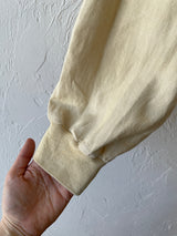 Vintage CP Company Lightweight Ecru Linen Jacket Size IT 52