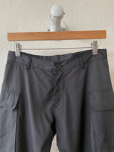 Vintage 90s Helmut Lang Black Nylon High-Waisted Pants M - We Thieves