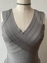 Early 2000s Herve Leger Grey Bandage Dress S/M - We Thieves