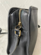 Vintage Coach Black Leather Sutton Handbag EOG-9814