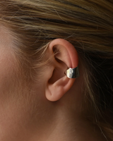 Organic Wide Ear Cuff in Sterling Silver - We Thieves