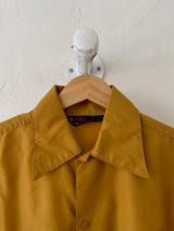 Vintage 1960s Pla-Jac Paulding Co. Tigers Mustard Coaches Jacket M/L