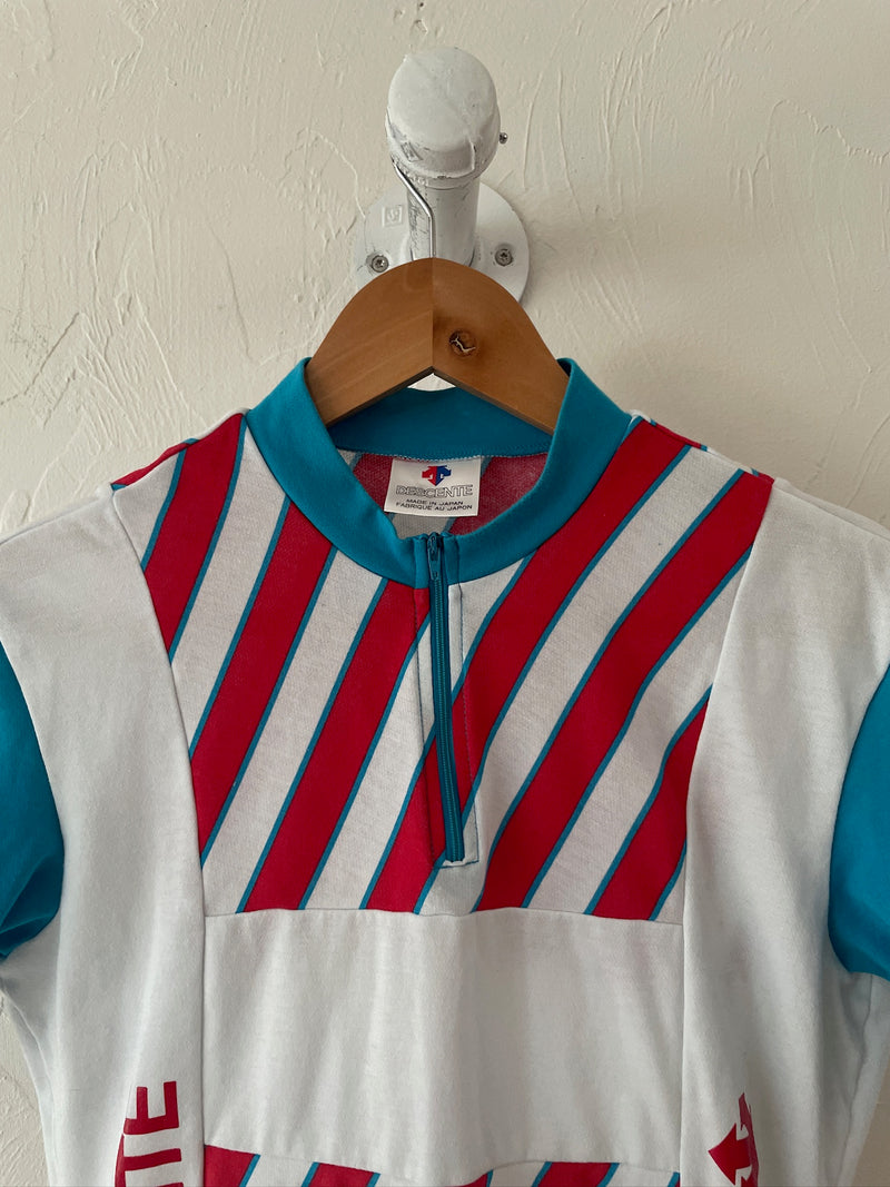 Vintage Red White & Blue Descente Cycling Jersey M - We Thieves