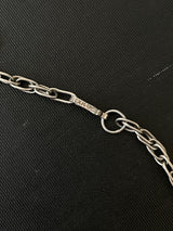 Vintage Antique Mexican Sterling Silver and Citrine Crusader's Cross Necklace - We Thieves