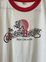Vintage 1984 Jackson Brewery Ringer T-Shirt S - We Thieves
