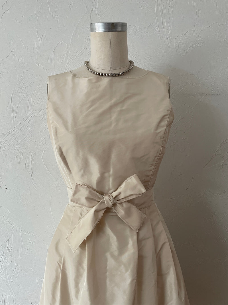 Vintage Oscar De La Renta Boutique Long Sleeve Silk Printed Midi Dress S/M - We Thieves
