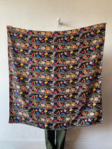 Vintage Nicole Miller Telephone Print Silk Scarf - We Thieves