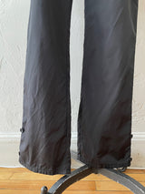 Vintage 90s Helmut Lang Black Nylon High-Waisted Pants M - We Thieves