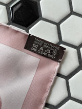 Vintage Hermes Pink & Mauve Brides Rebelles Silk Scarf - We Thieves