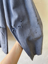 Vintage Thrashed + Paint Splattered European Workwear Jacket L - We Thieves