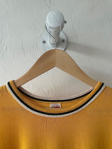 Vintage Thrashed Yellow & Black Number 13 Jersey T-Shirt L