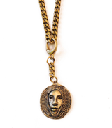 Ophelia Necklace Brass
