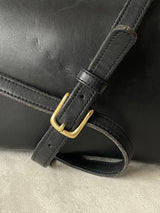 Vintage Coach Black Leather Sutton Handbag EOG-9814