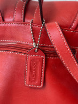 Vintage Coach Mini Back Pack Y2K Red B0439368