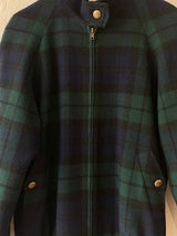 Vintage 1980s Pendleton Green/Navy Wool Sport Jacket Women's M - We Thieves