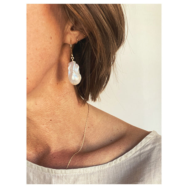 Baroque Pearl Fresh Water Earring - We Thieves