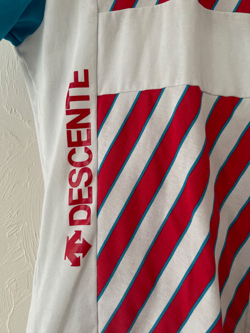 Vintage Red White & Blue Descente Cycling Jersey M - We Thieves