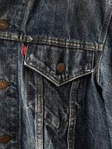 Vintage Levi's Dark Denim Trucker Jacket M