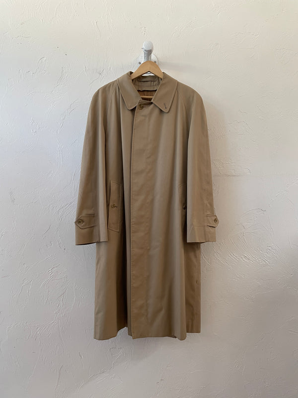 Vintage Burberrys' Car Coat with Detachable Wool Lining L - We Thieves
