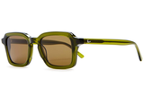 Sunglasses The Heavy Tropix - Crystal Olive Bio / Polarized Bronze