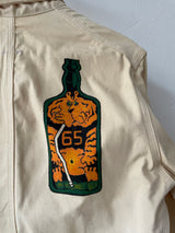 Vintage 1965 Princeton Beer Drinking Jacket Hand Painted