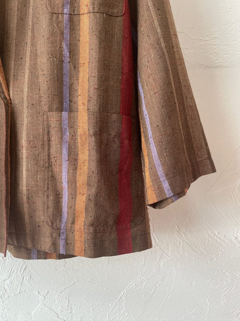 Vintage Evan Picone Autumnal Chore Coat/Open Jacket M/L - We Thieves
