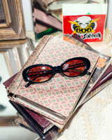 Sweet Leaf Black Frame Rosewood Sunset Lens