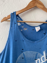 Vintage Thrashed Legends Bar and Grill Tank L