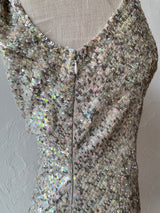 Vintage Y2K All Saints Sequin One-Shoulder Mini Dress XXS - We Thieves
