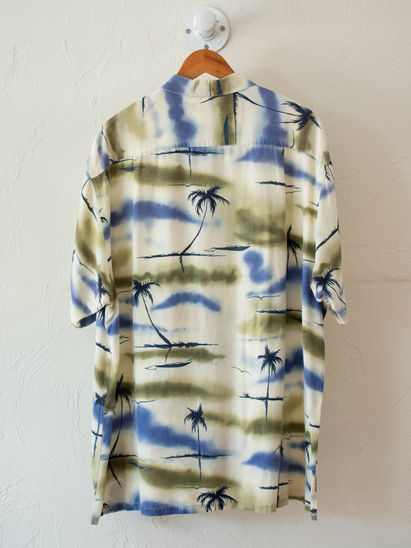 Vintage Nautica Hawaiian Short Sleeve Button Down XL - We Thieves
