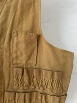 Vintage JC Higgins Mustard/Camel Hunting Vest M/L - We Thieves
