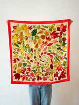 Vintage Hermes Turbillons Autumnal Silk Scarf - We Thieves