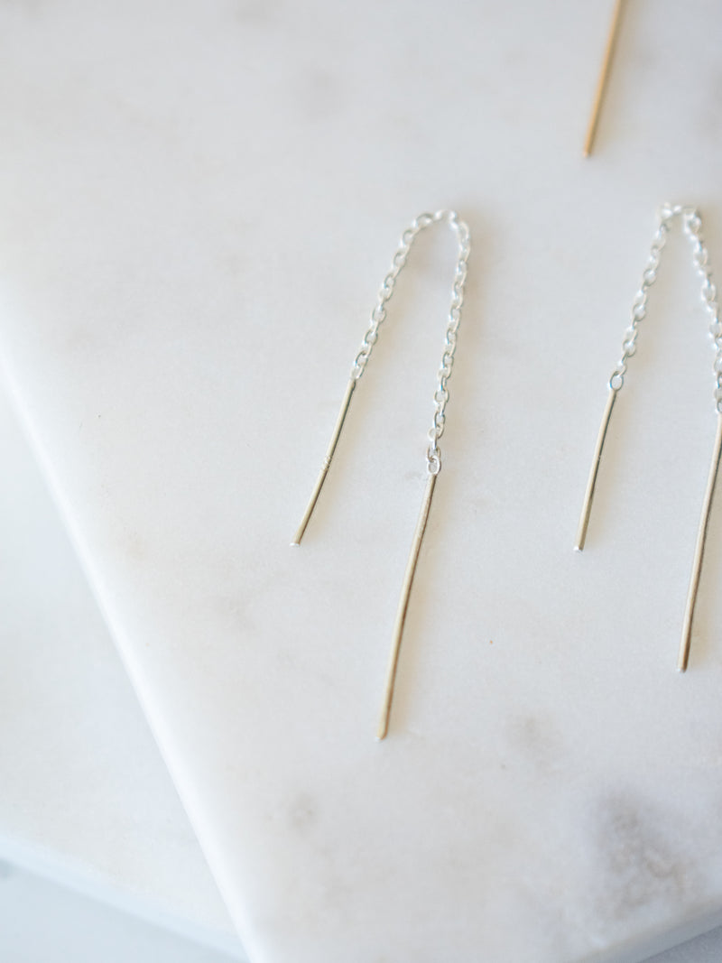 Gemma Threader Earring - We Thieves