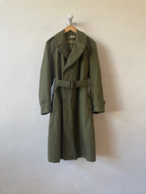 Vintage Military OG-107 Green Belted Trench Coat w/ Removable Lining S - We Thieves