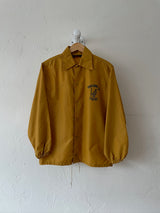 Vintage 1960s Pla-Jac Paulding Co. Tigers Mustard Coaches Jacket M/L