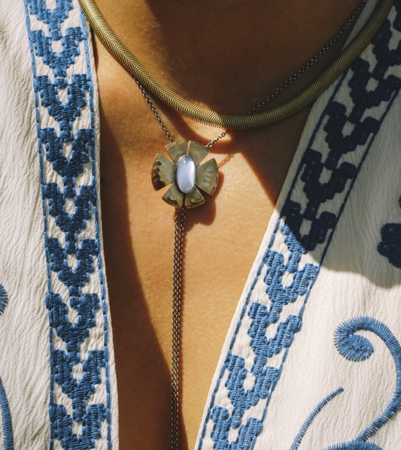 Flora Bolo Necklace - We Thieves