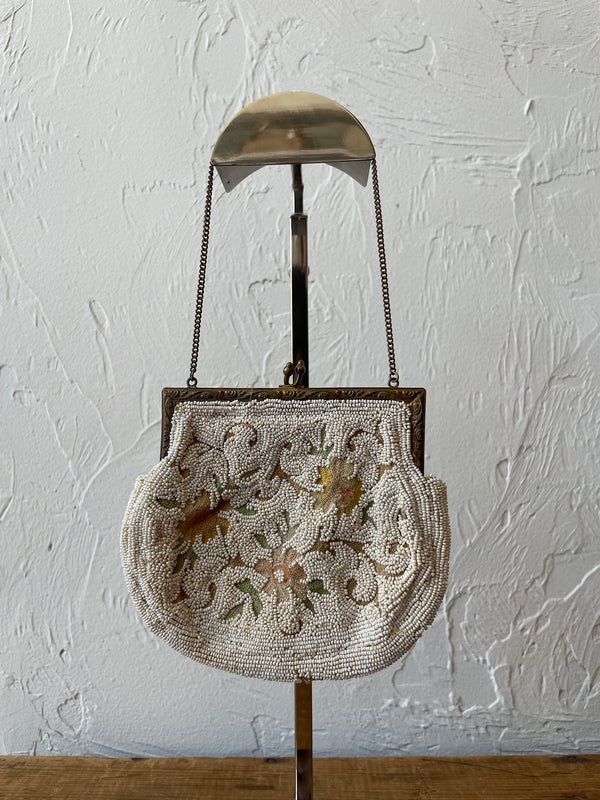 Antique Longchamp Collectible Beaded Handbag - We Thieves