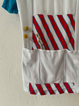 Vintage Red White & Blue Descente Cycling Jersey M - We Thieves