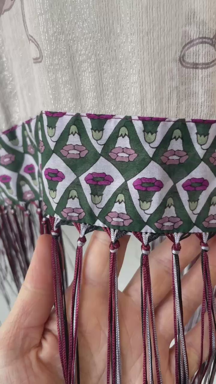 Vintage Anna Sui Sheer Bird Print Kimono M/L - We Thieves