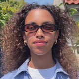 Love Buzz Black Frame Mauve Lens