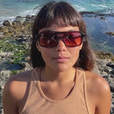 Sunglasses Spaced Ranger  - Rosewood Sunset Bio / Polarized Bronze